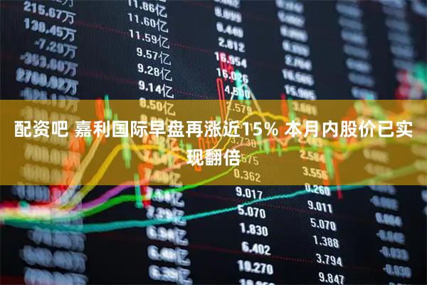 配资吧 嘉利国际早盘再涨近15% 本月内股价已实现翻倍